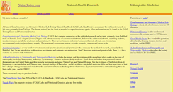 Desktop Screenshot of naturdoctor.com